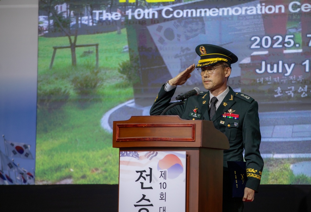 The 10th Commemorative Ceremony for the Battle of Daejeon