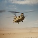 Bravo Company 1-111th Aviation Regiment arrive at Fort Irwin.