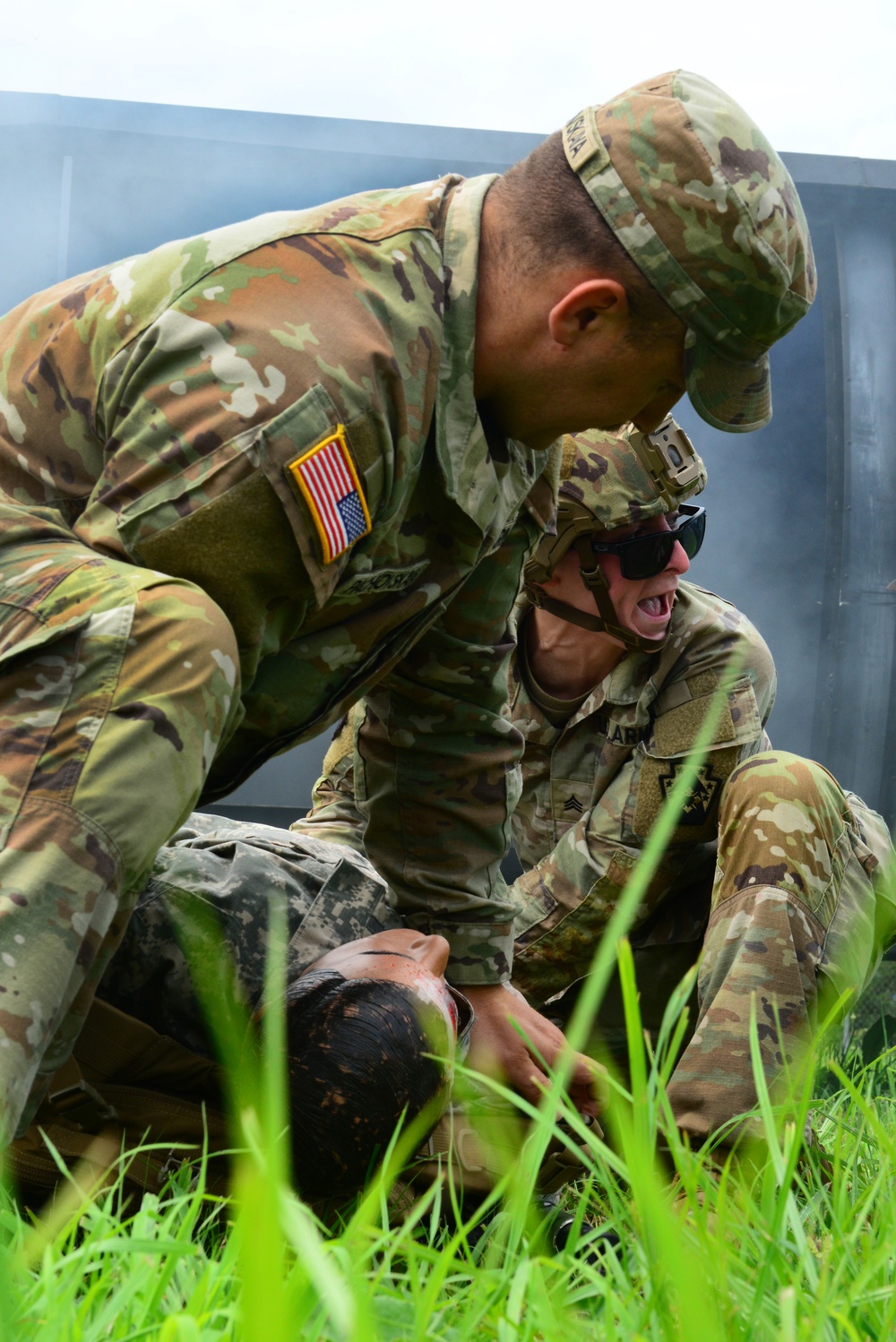 Pennsylvania Army National Guard medical Soldiers participate in mass casualty training
