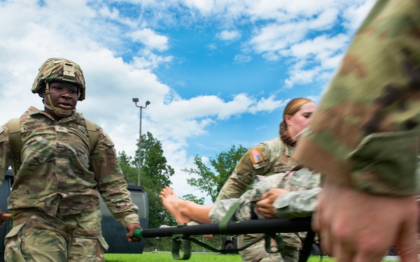 Pennsylvania Army National Guard medical Soldiers participate in mass casualty training