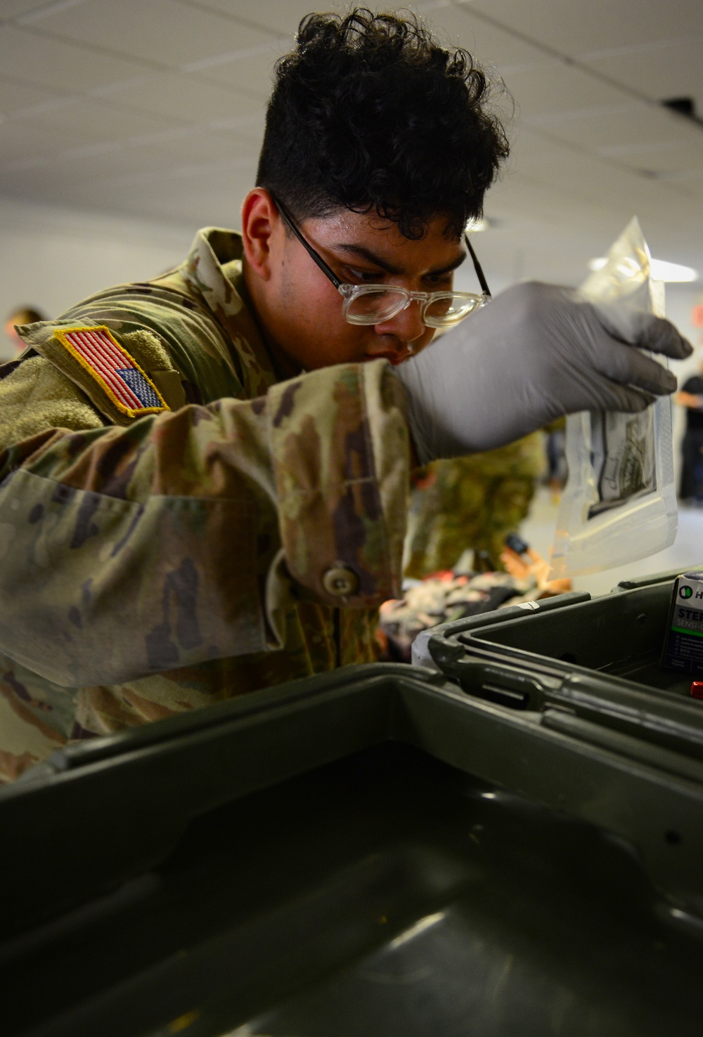 Pennsylvania Army National Guard medical Soldiers participate in mass casualty training