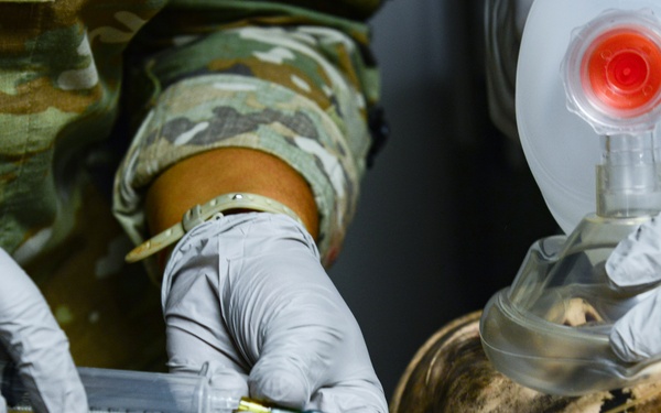 Pennsylvania Army National Guard medical Soldiers participate in mass casualty training