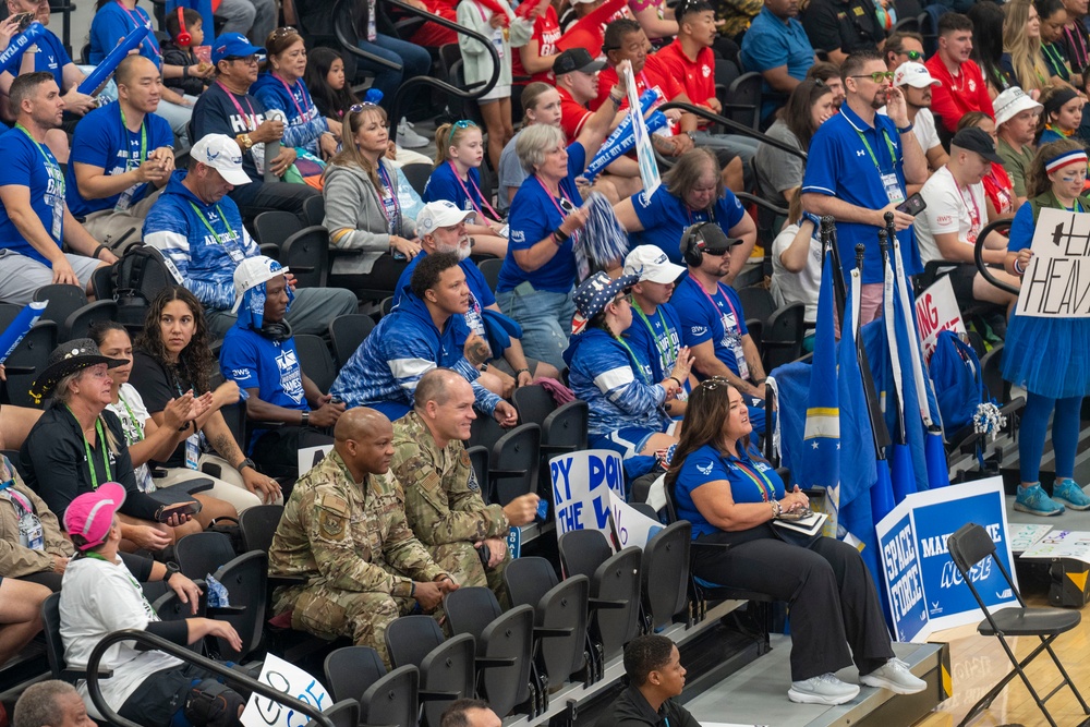 Team Air Force competes in 2025 Warrior Games powerlifting competition