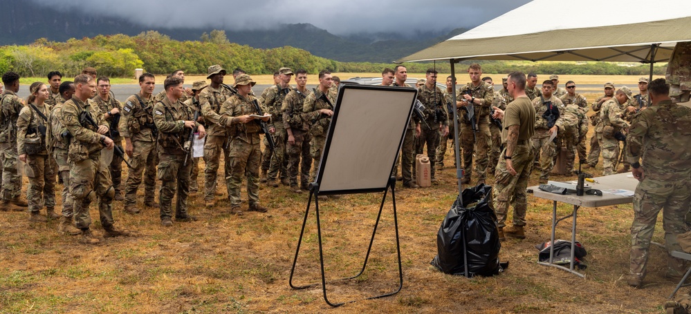 USARPAC Holds Best Squad 2025 Competition: Day 2 Day Land Nav