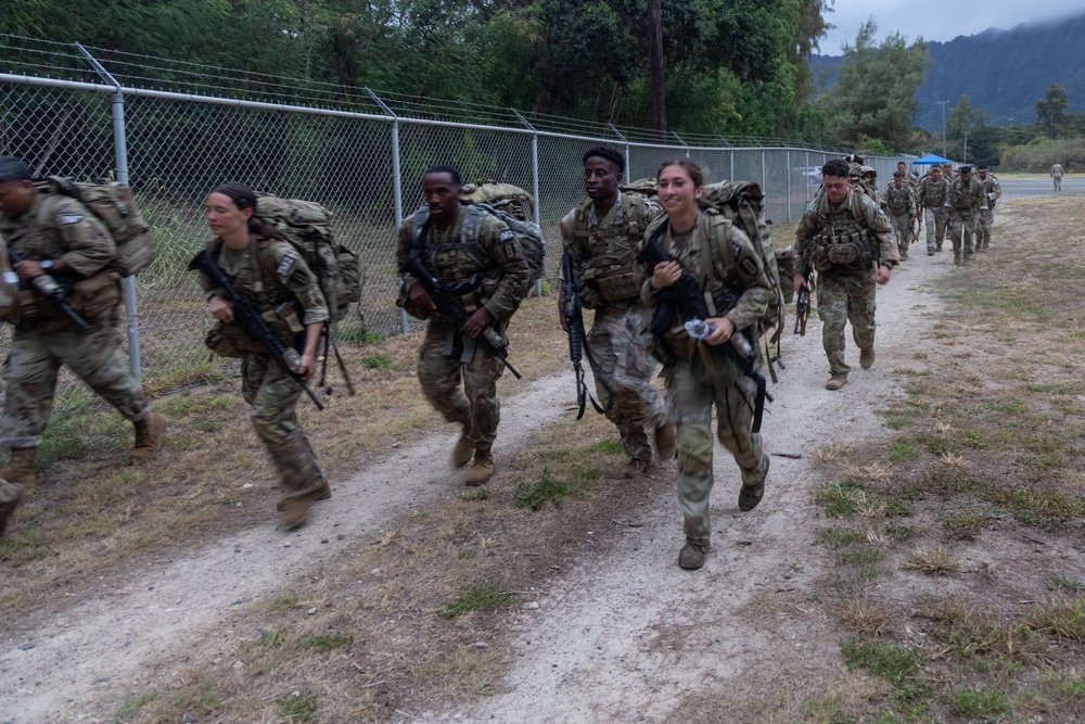 USARPAC Holds Best Squad 2025 Competition: Day 2 Night Land Nav