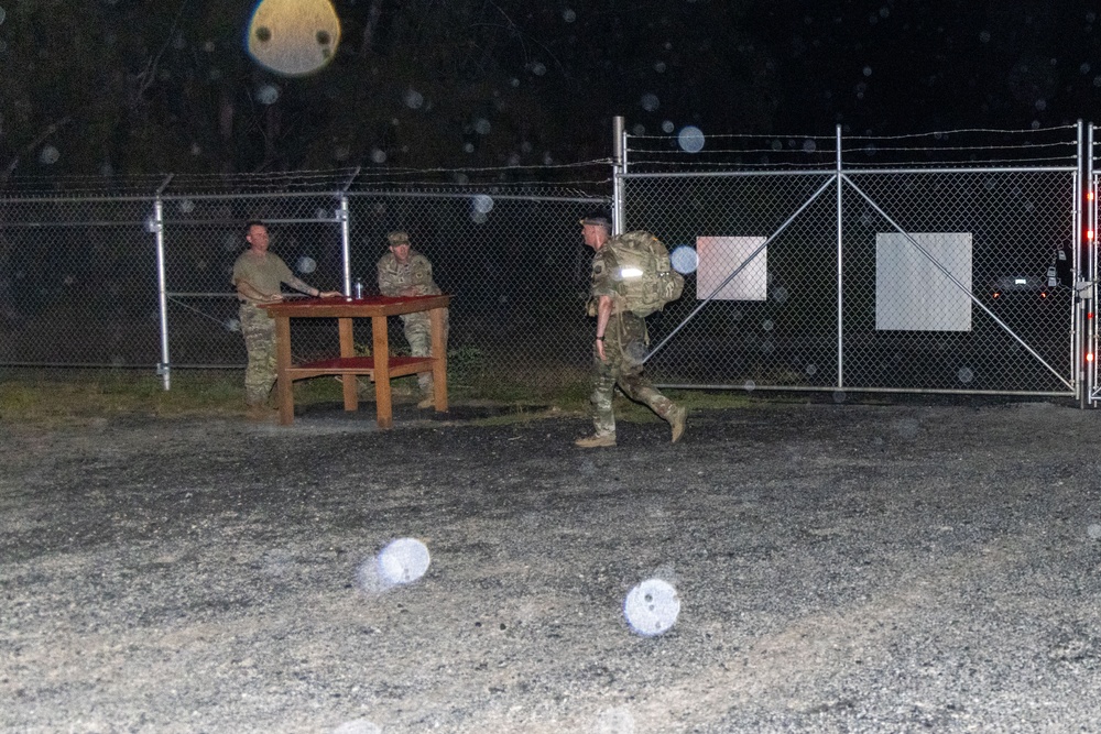 USARPAC Holds Best Squad 2025 Competition: Day 2 Night Land Nav