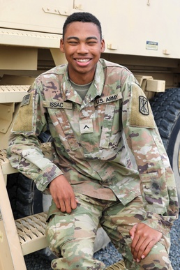 A Long Way from Home: A Smiling Soldier Joins International Live Fire Mission