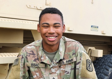 A Long Way from Home: A Smiling Soldier Joins International Live Fire Mission