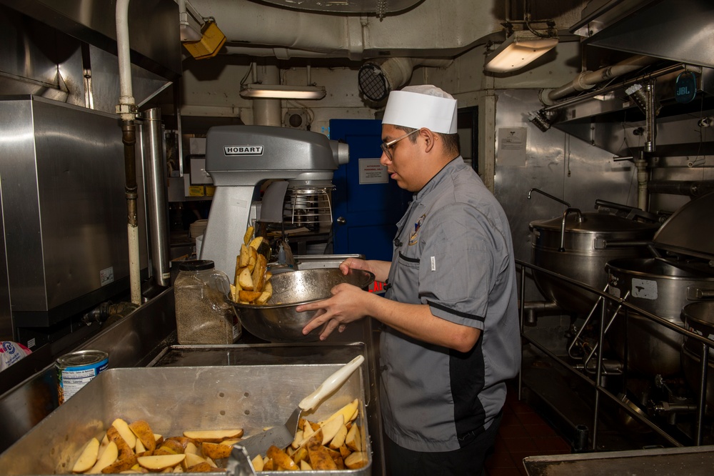 USS Carl Vinson (CVN 70) Conducts Routine Operations in the Strait of Malacca