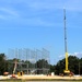 July 2025 construction operations for $55.75 million Collective Training Officers Quarters Project at Fort McCoy