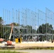 July 2025 construction operations for $55.75 million Collective Training Officers Quarters Project at Fort McCoy