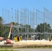 July 2025 construction operations for $55.75 million Collective Training Officers Quarters Project at Fort McCoy