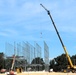 July 2025 construction operations for $55.75 million Collective Training Officers Quarters Project at Fort McCoy