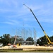 July 2025 construction operations for $55.75 million Collective Training Officers Quarters Project at Fort McCoy