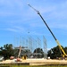 July 2025 construction operations for $55.75 million Collective Training Officers Quarters Project at Fort McCoy