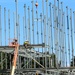 July 2025 construction operations for $55.75 million Collective Training Officers Quarters Project at Fort McCoy