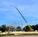 July 2025 construction operations for $55.75 million Collective Training Officers Quarters Project at Fort McCoy