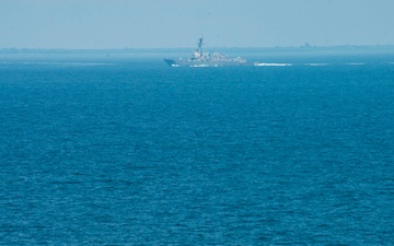 USS Carl Vinson (CVN 70) Transits the Strait of Malacca