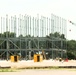 July 2025 construction operations for $55.75 million Collective Training Officers Quarters Project at Fort McCoy