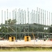 July 2025 construction operations for $55.75 million Collective Training Officers Quarters Project at Fort McCoy