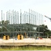 July 2025 construction operations for $55.75 million Collective Training Officers Quarters Project at Fort McCoy