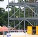 July 2025 construction operations for $55.75 million Collective Training Officers Quarters Project at Fort McCoy