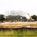 July 2025 construction operations for $55.75 million Collective Training Officers Quarters Project at Fort McCoy