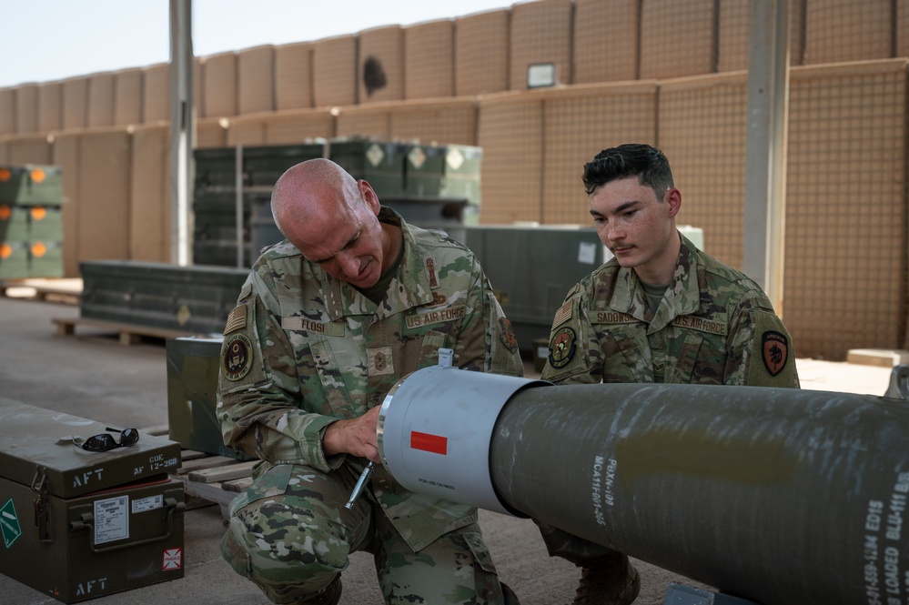 Chief Master Sergeant of the Air Force Connects with Deployed United States Africa Command Airmen