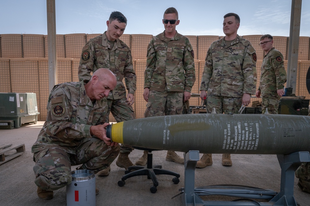 Chief Master Sergeant of the Air Force Connects with Deployed United States Africa Command Airmen