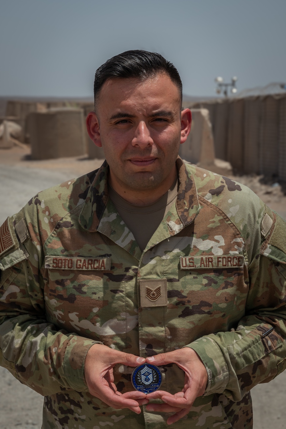 Chief Master Sergeant of the Air Force Connects with Deployed United States Africa Command Airmen