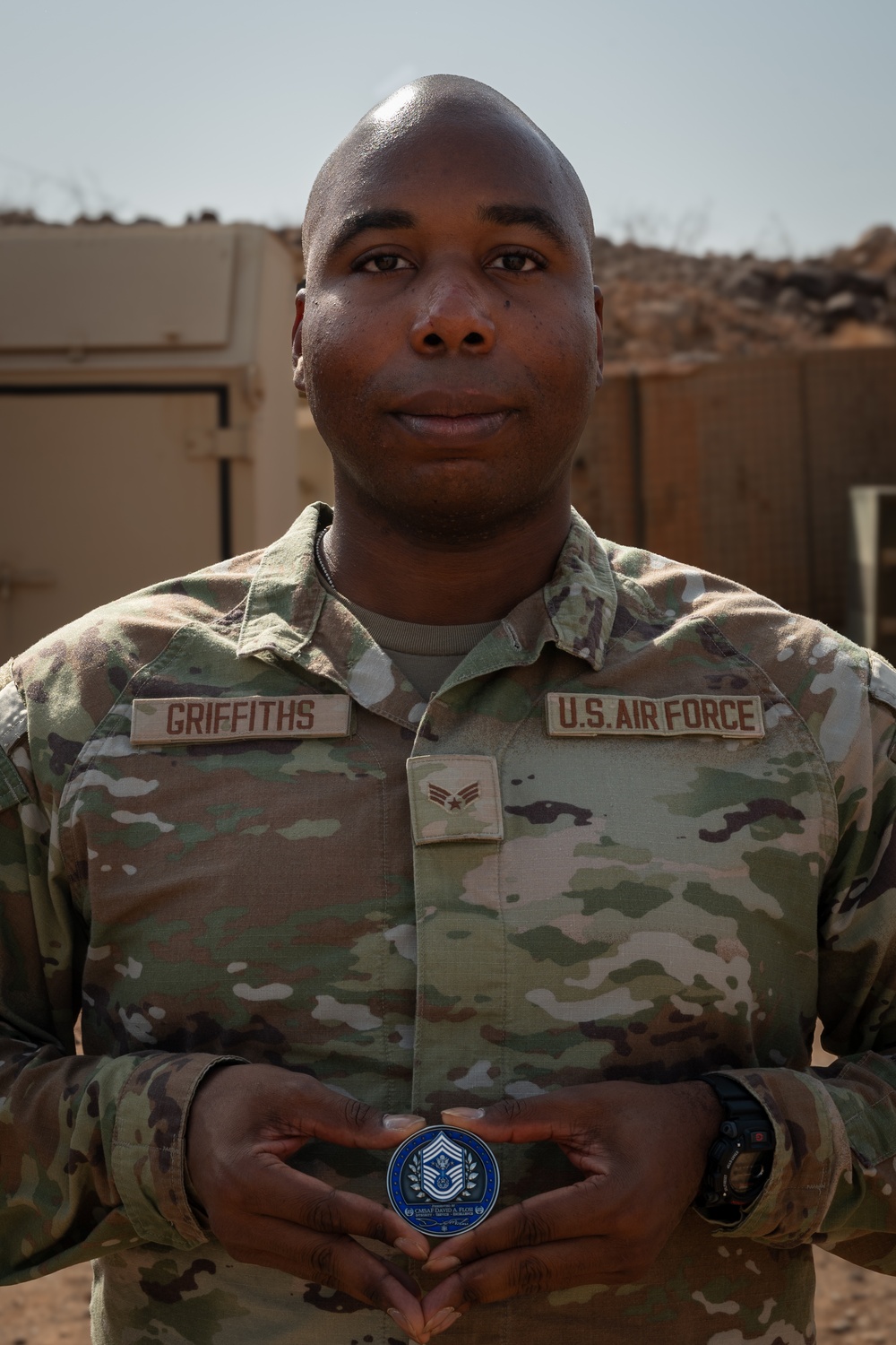Chief Master Sergeant of the Air Force Connects with Deployed United States Africa Command Airmen