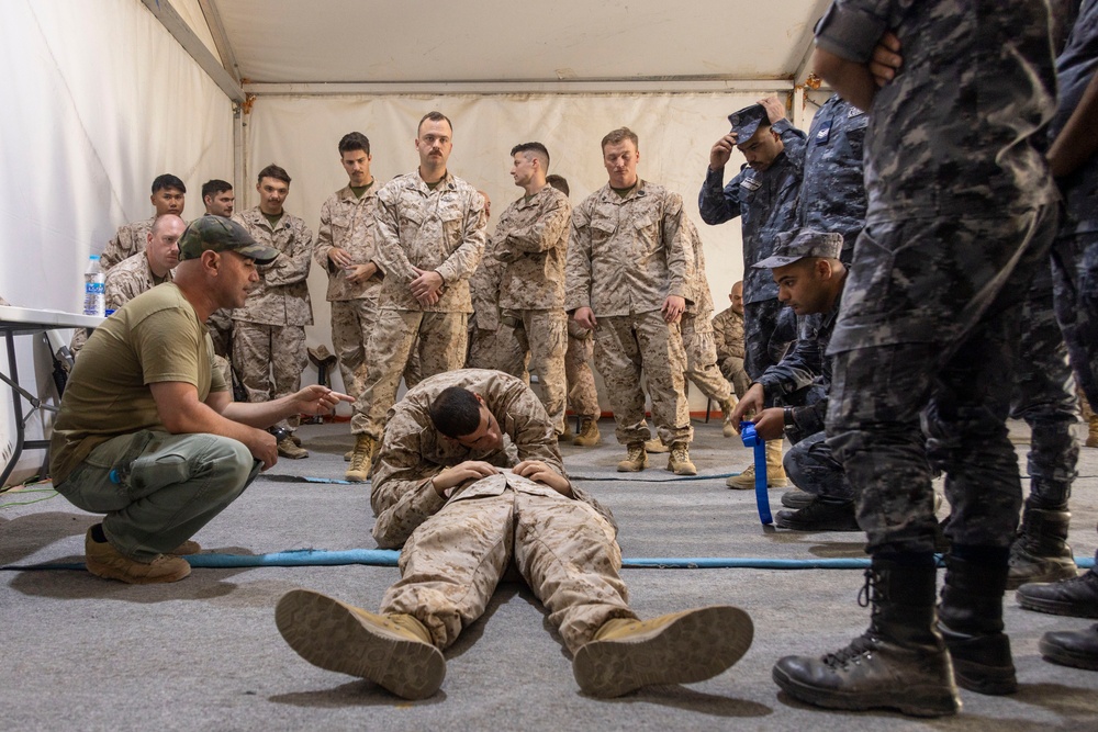 Native Fury 25: 2nd Medical Battalion and 77th Marines Battalion Practice Tactical Combat Casualty Care