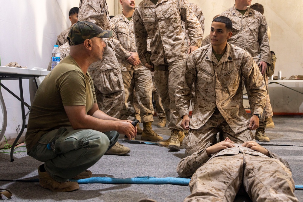 Native Fury 25: 2nd Medical Battalion and 77th Marines Battalion Practice Tactical Combat Casualty Care