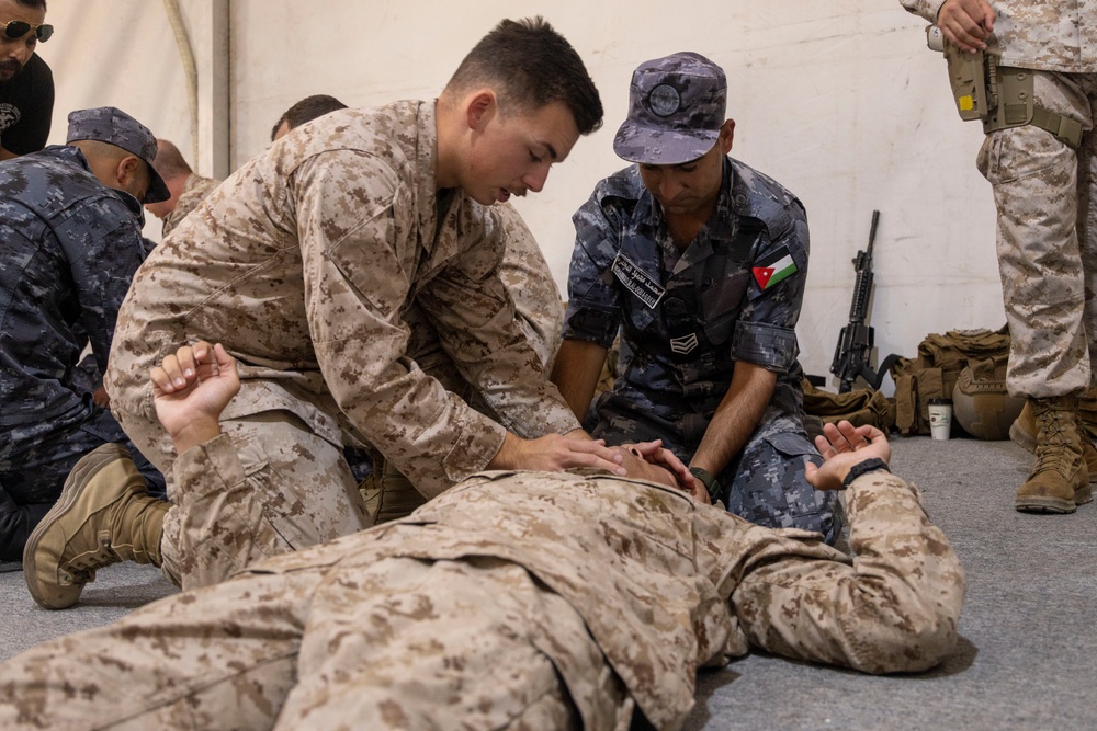 Native Fury 25: 2nd Medical Battalion and 77th Marines Battalion Practice Tactical Combat Casualty Care