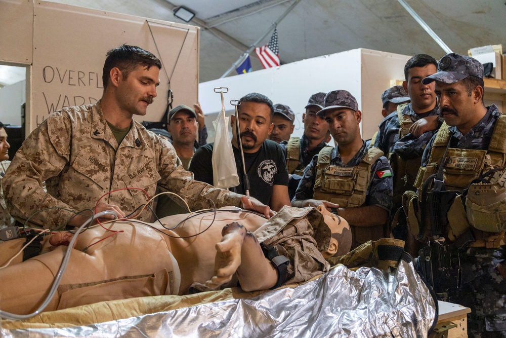 Native Fury 25: 2nd Medical Battalion and 77th Marines Battalion Practice Tactical Combat Casualty Care