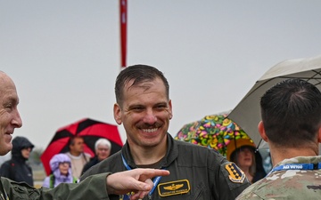CSAF Greets U.S. Airmen at RIAT 2025