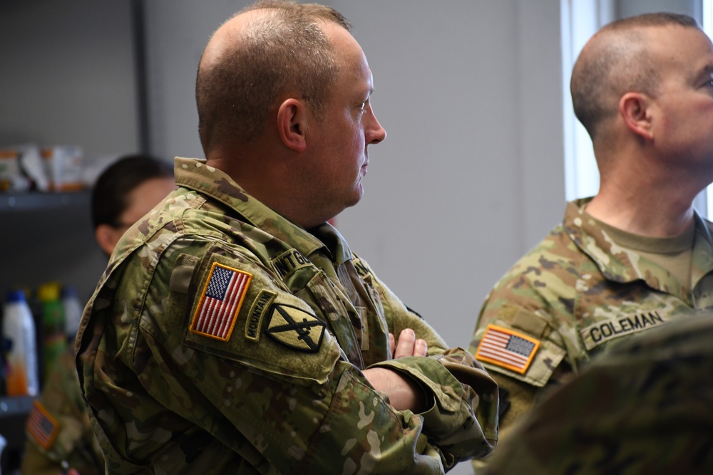 Montgomery observes culminating training event