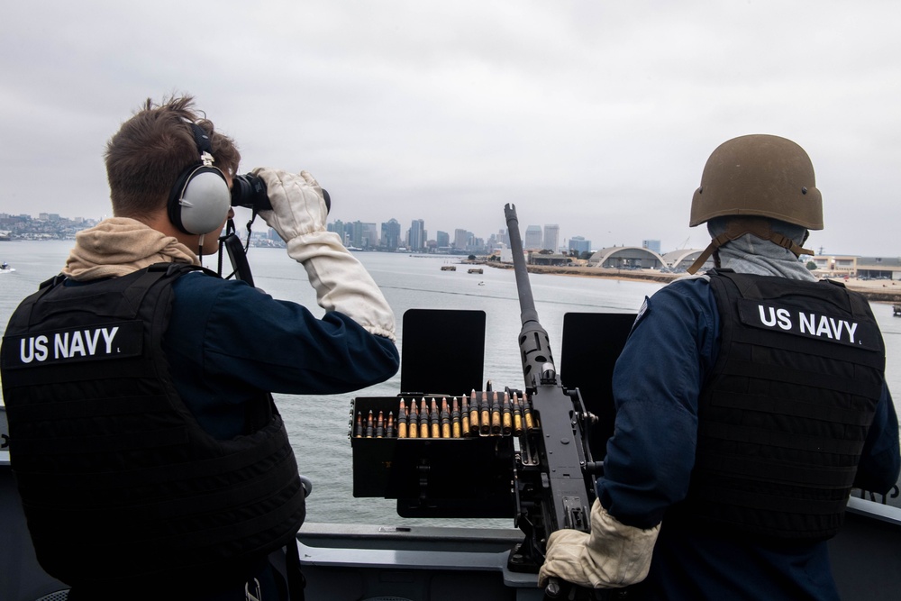 USS Theodore Roosevelt Arrives in San Diego