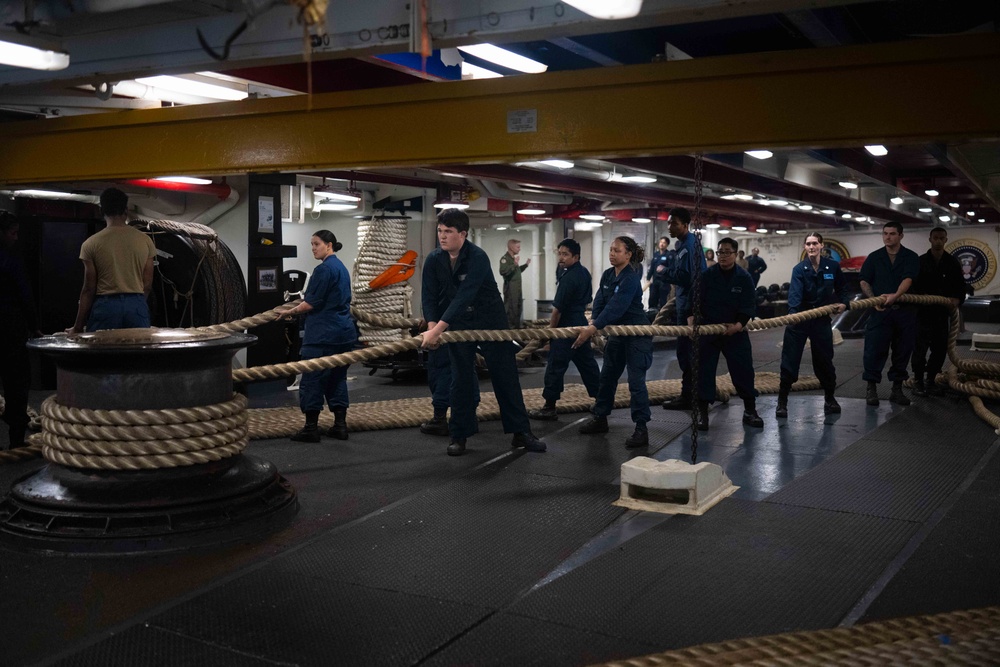 USS Theodore Roosevelt Arrives in San Diego