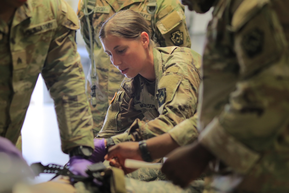 108th MCAS Medical Exercise  At Fort Indiantown Gap