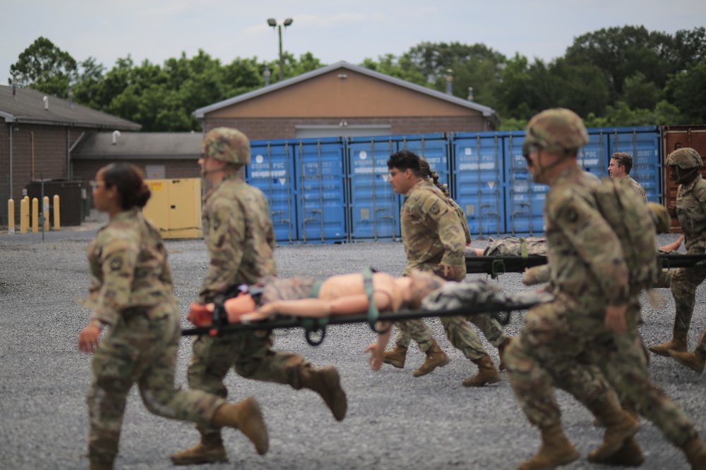 108th MCAS medical exercise  at Fort Indiantown Gap
