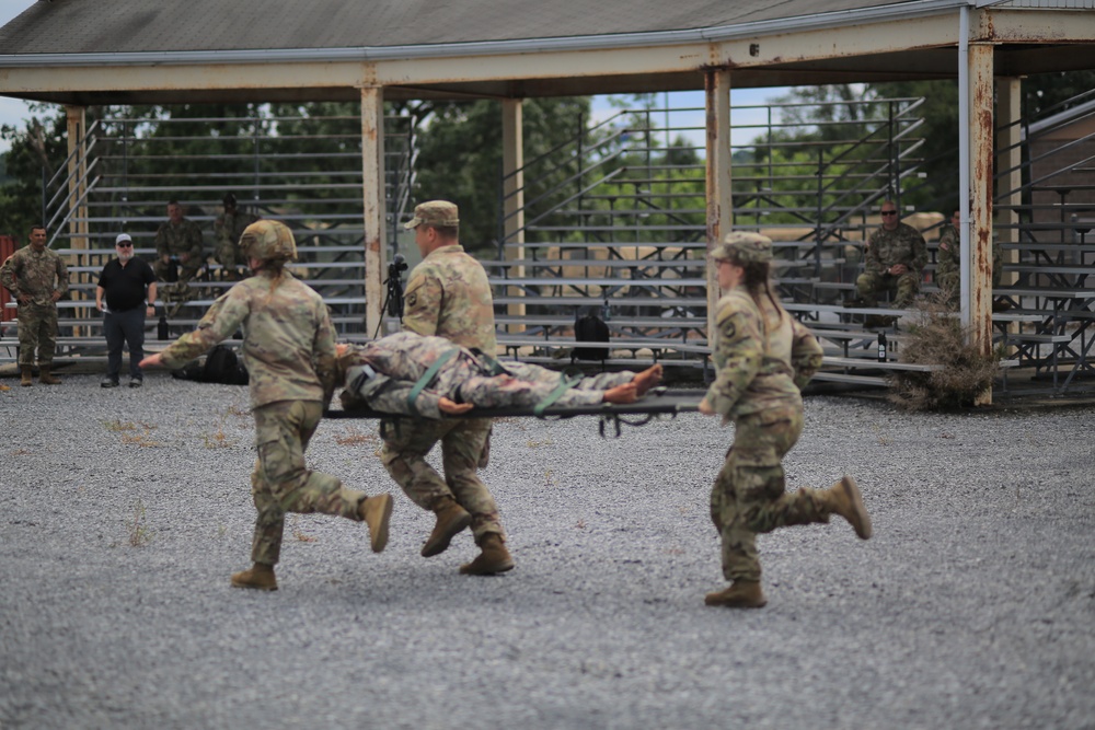 108th MCAS medical exercise at Fort Indiantown Gap