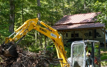 Private property debris recovery restarted in Polk County