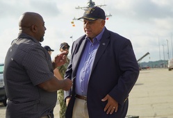 Former Secretary of the Navy (SECNAV) Carlos Del Toro visits Naval Weapons Station Yorktown [Image 2 of 5]