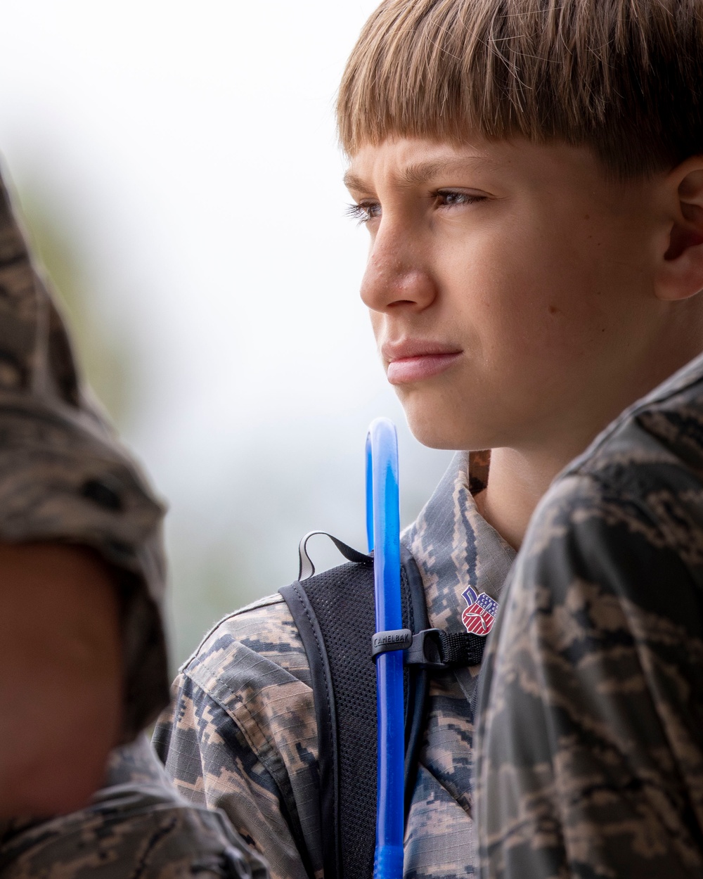 F-22 Demonstration Team Meets With Civil Air Patrol Cadets