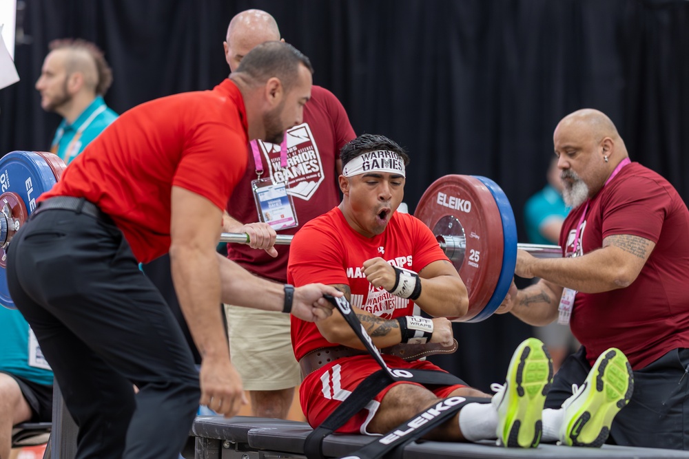 2025 DoD Warrior Games Powerlifting Event