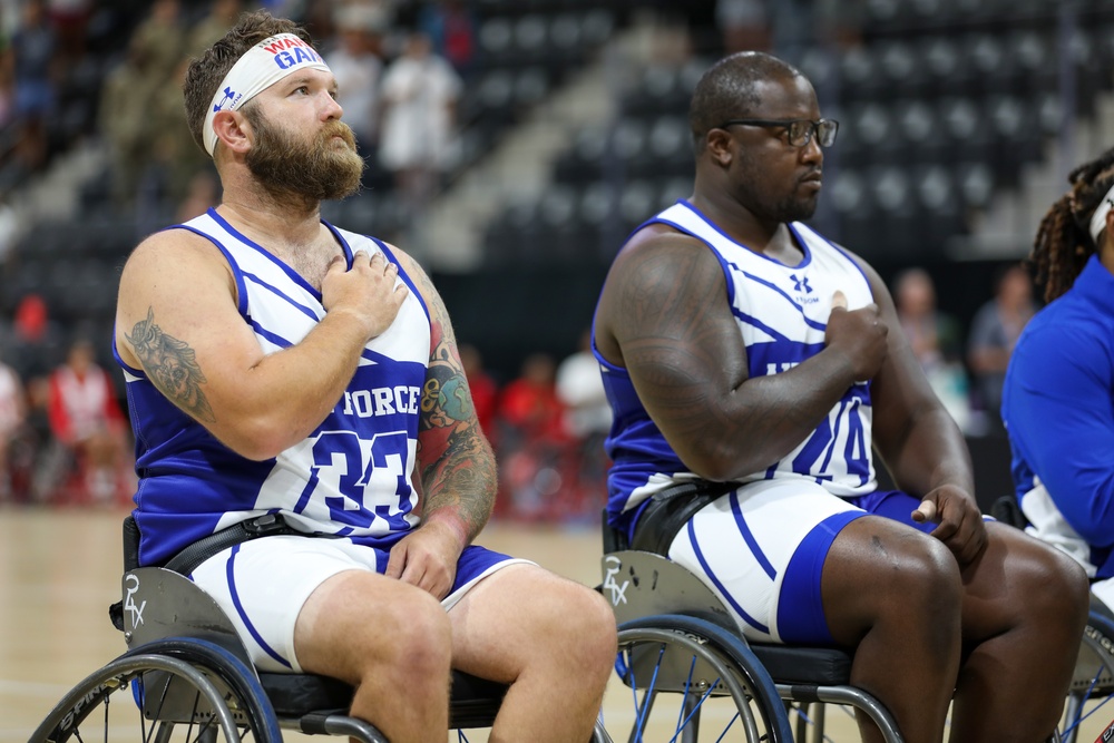 Wheelchair Basketball Kick-Offs at DoD Warrior Games 2025