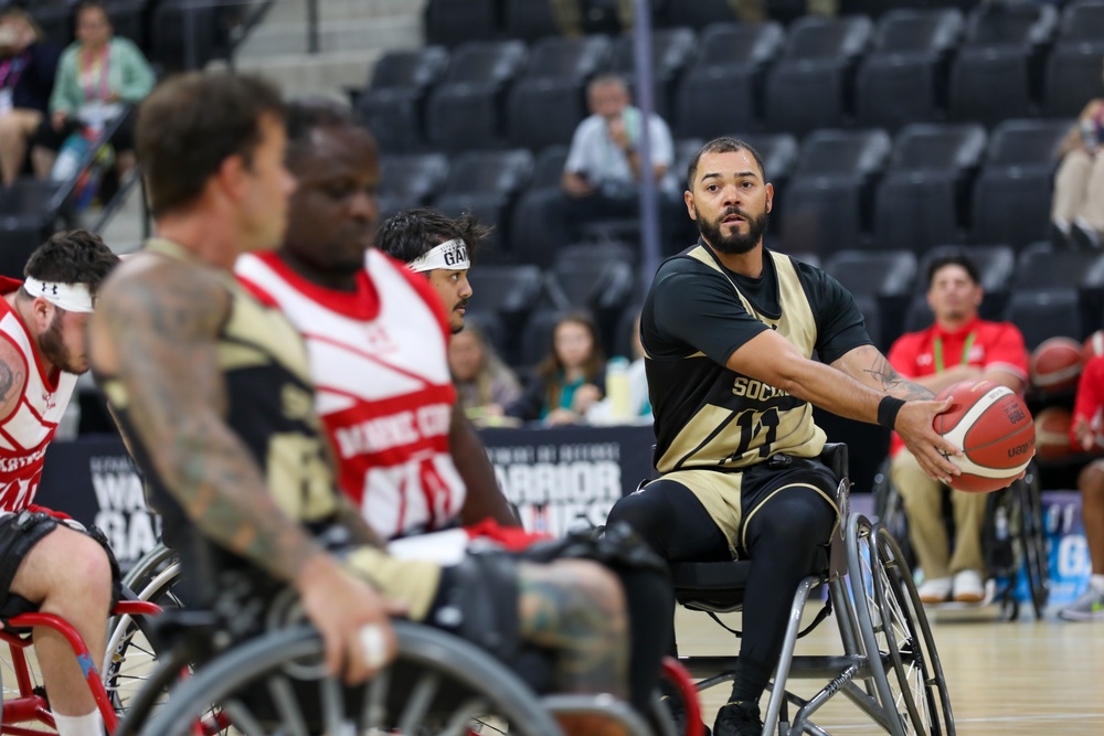 Wheelchair Basketball Kick-Offs at DoD Warrior Games 2025