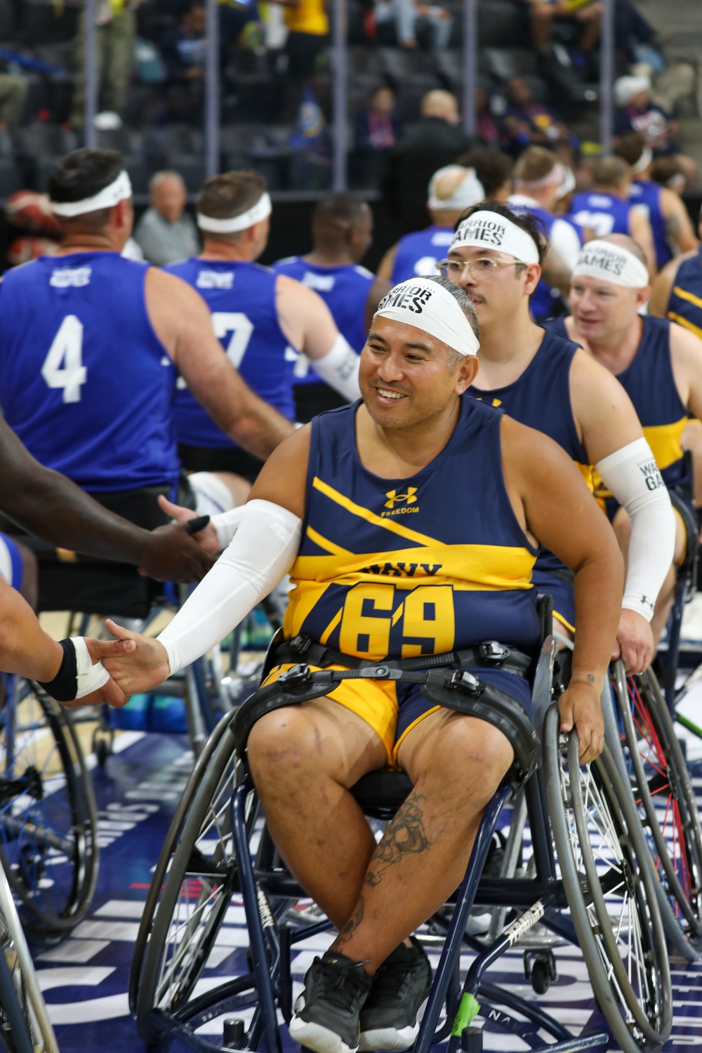 Wheelchair Basketball Kick-Offs at DoD Warrior Games 2025