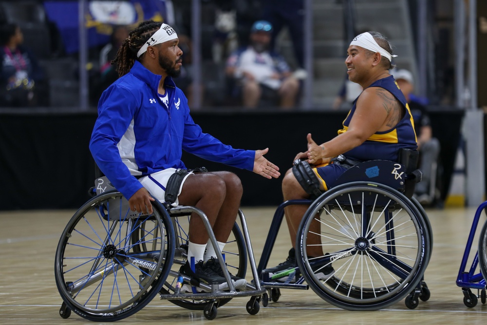 Wheelchair Basketball Kick-Offs at DoD Warrior Games 2025